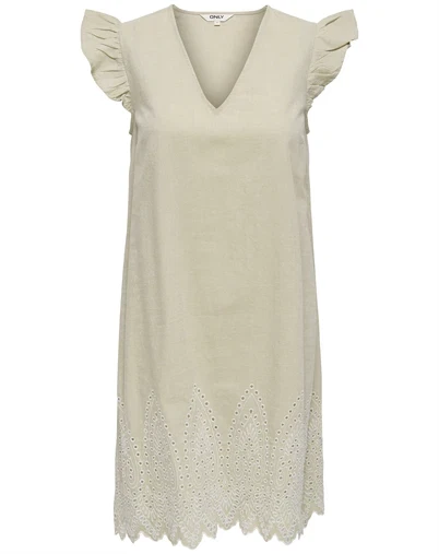 Only - ONLTulum Kjole - Olive Gray
